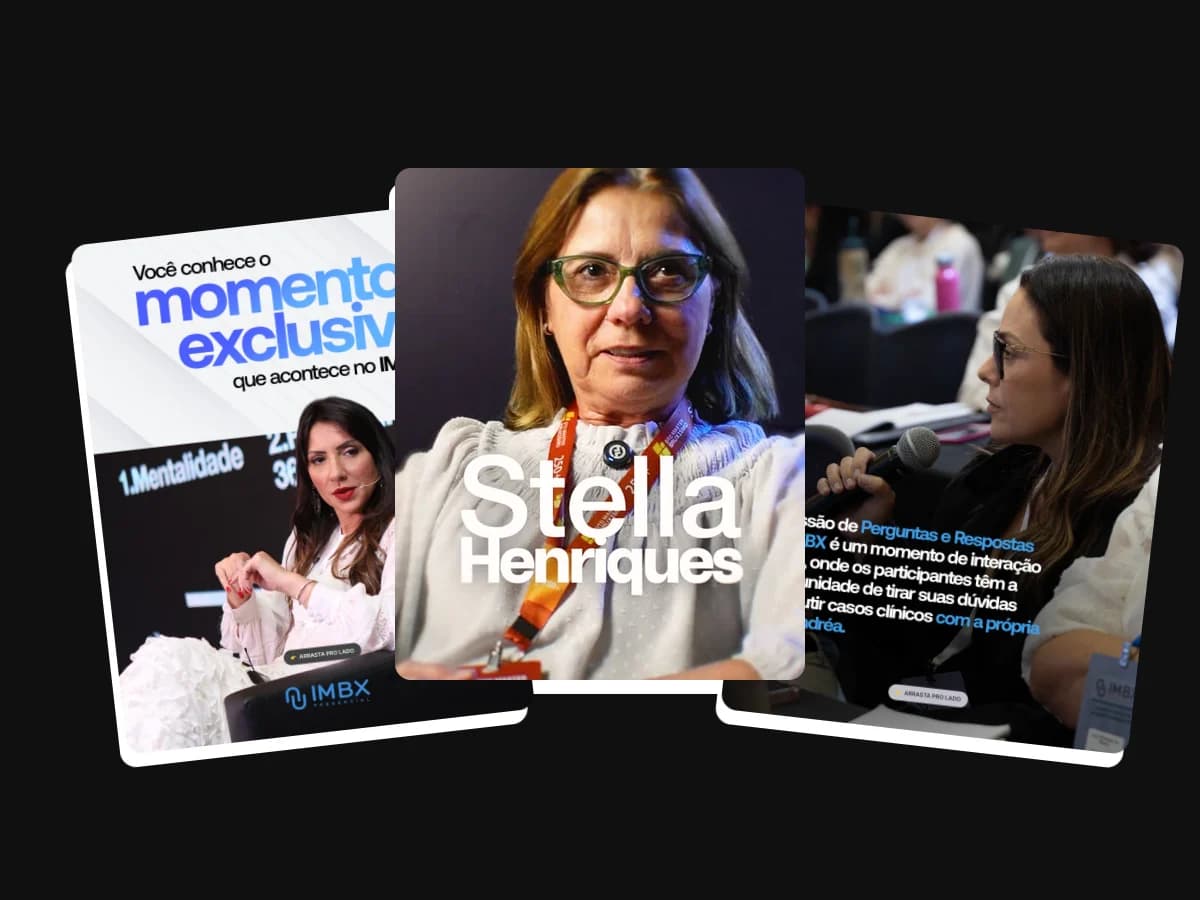 Trabalho da Venera Digital para IMBX