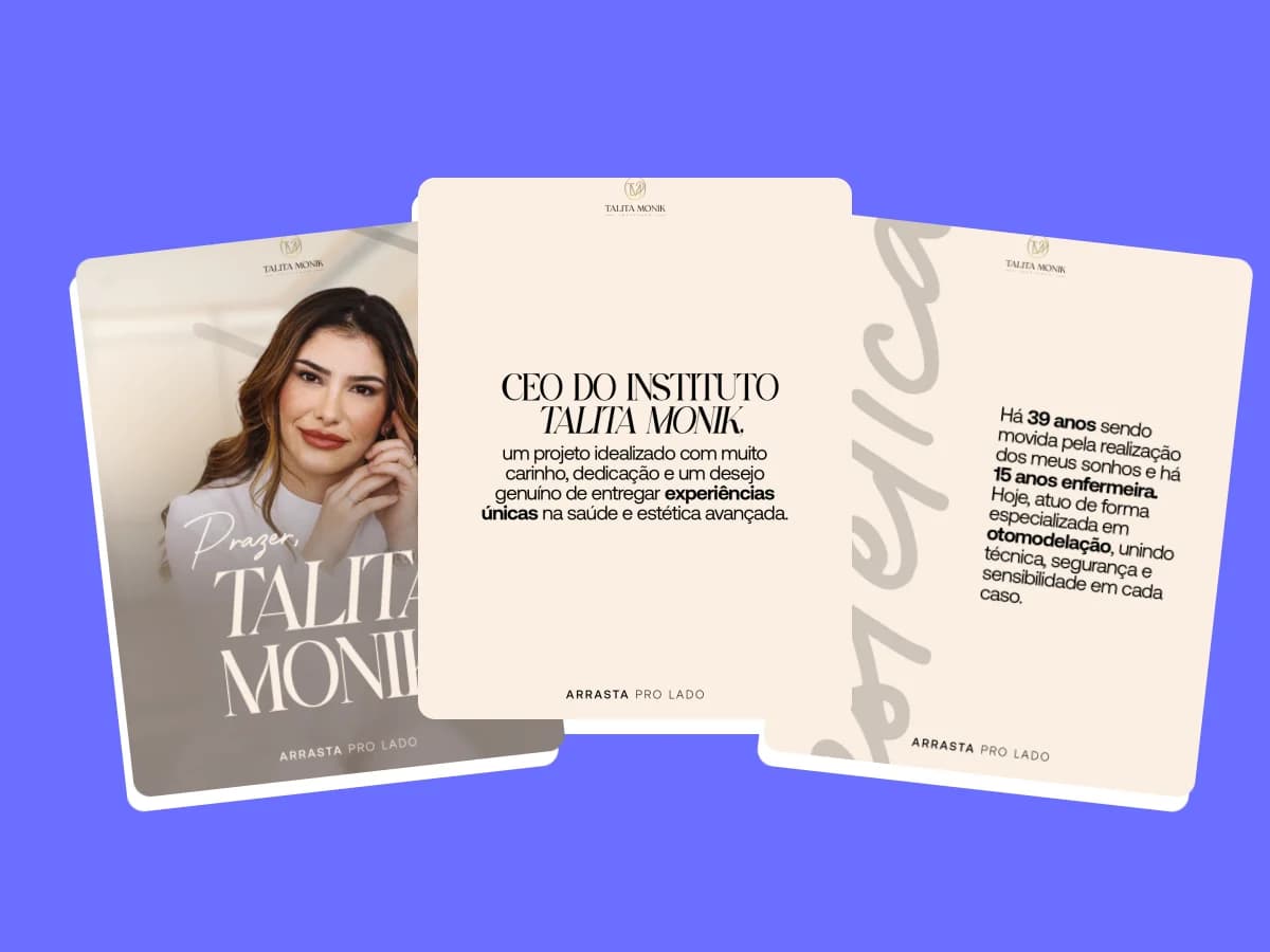 Trabalho da Venera Digital para Talita Monik