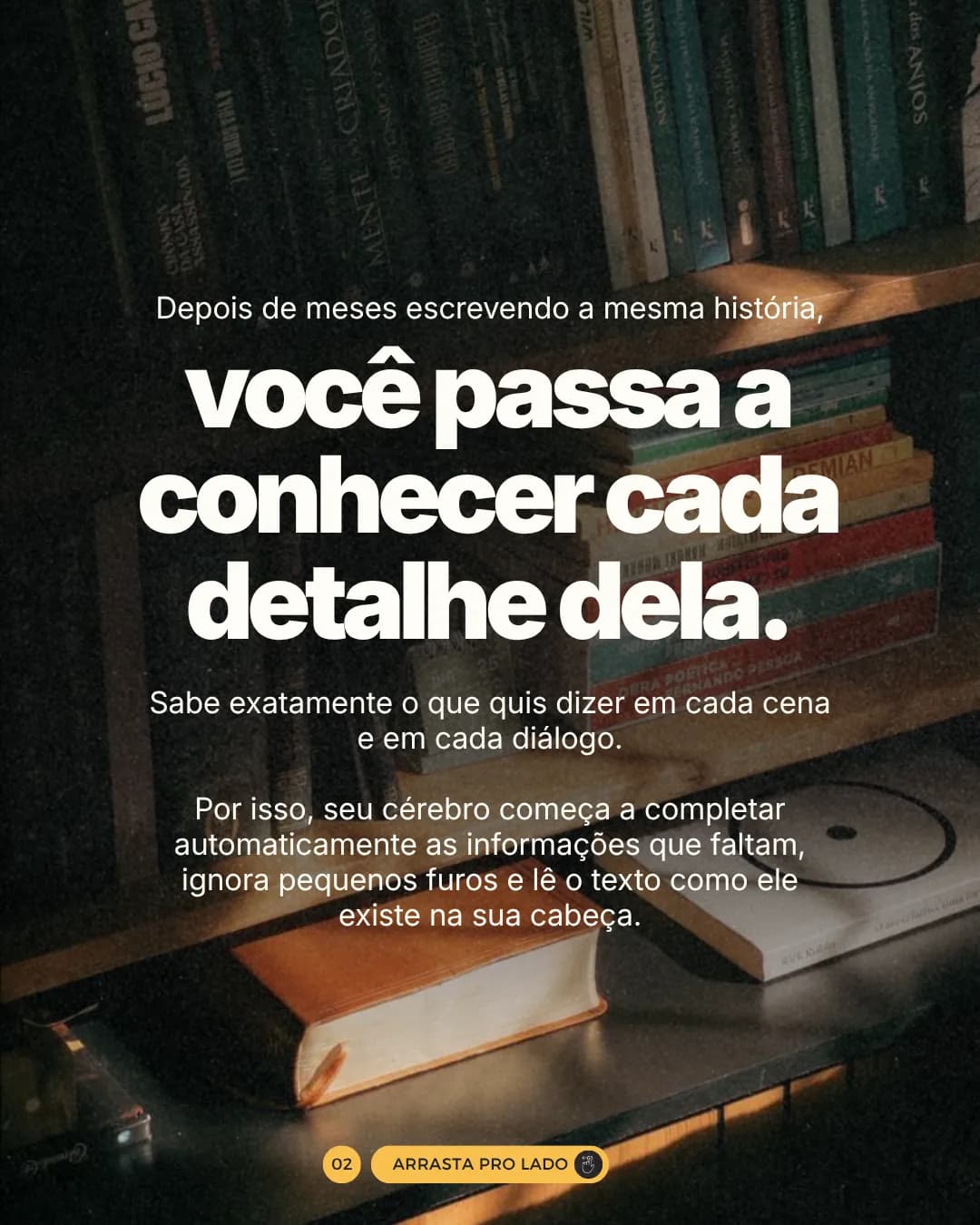 A pior pessoa para avaliar o seu livro, peça 2 de 7, feita pela Venera Digital para Lígia Rabay